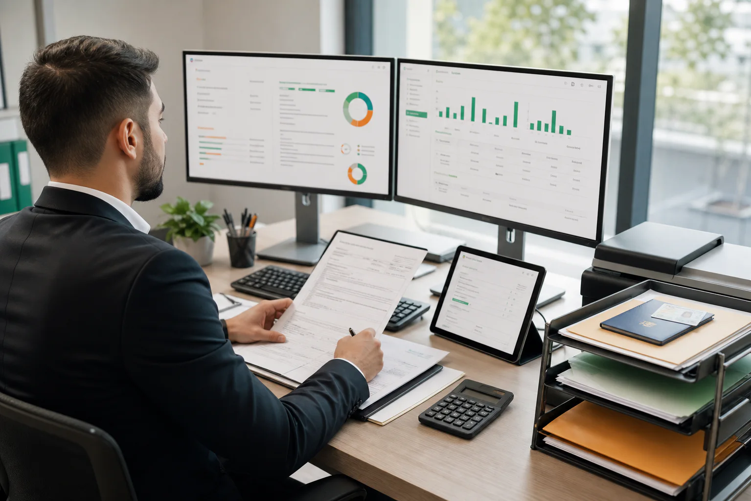 Tax, ITIN & Compliance professional workspace